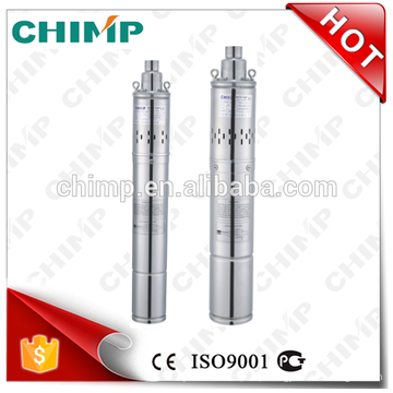 2" 3" 4"QGD screw submersible underwater electric borehose clear water oil filled motor single phase pumps CHIMP